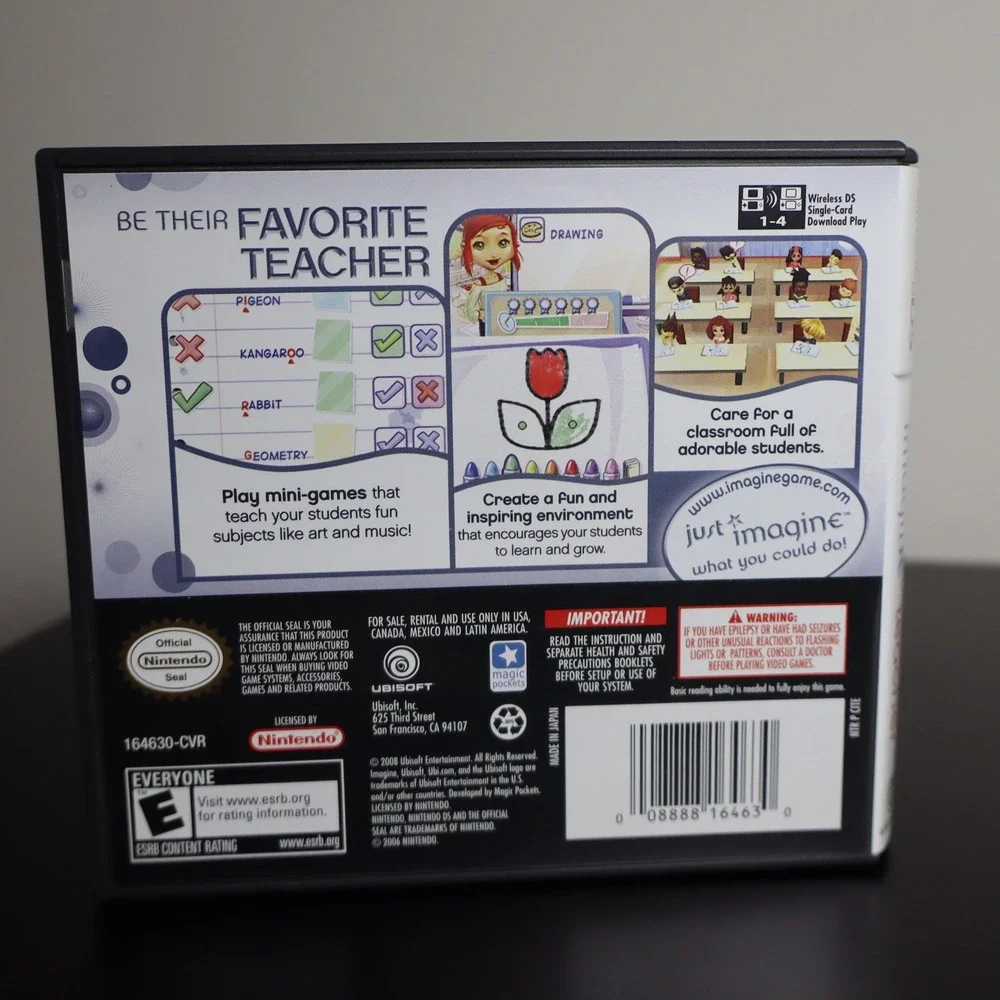 Imagine Teacher Nintendo DS CIB Tested & Working